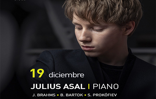 Imagen descriptiva del evento 'Piano con Sabor: Julius Asal'